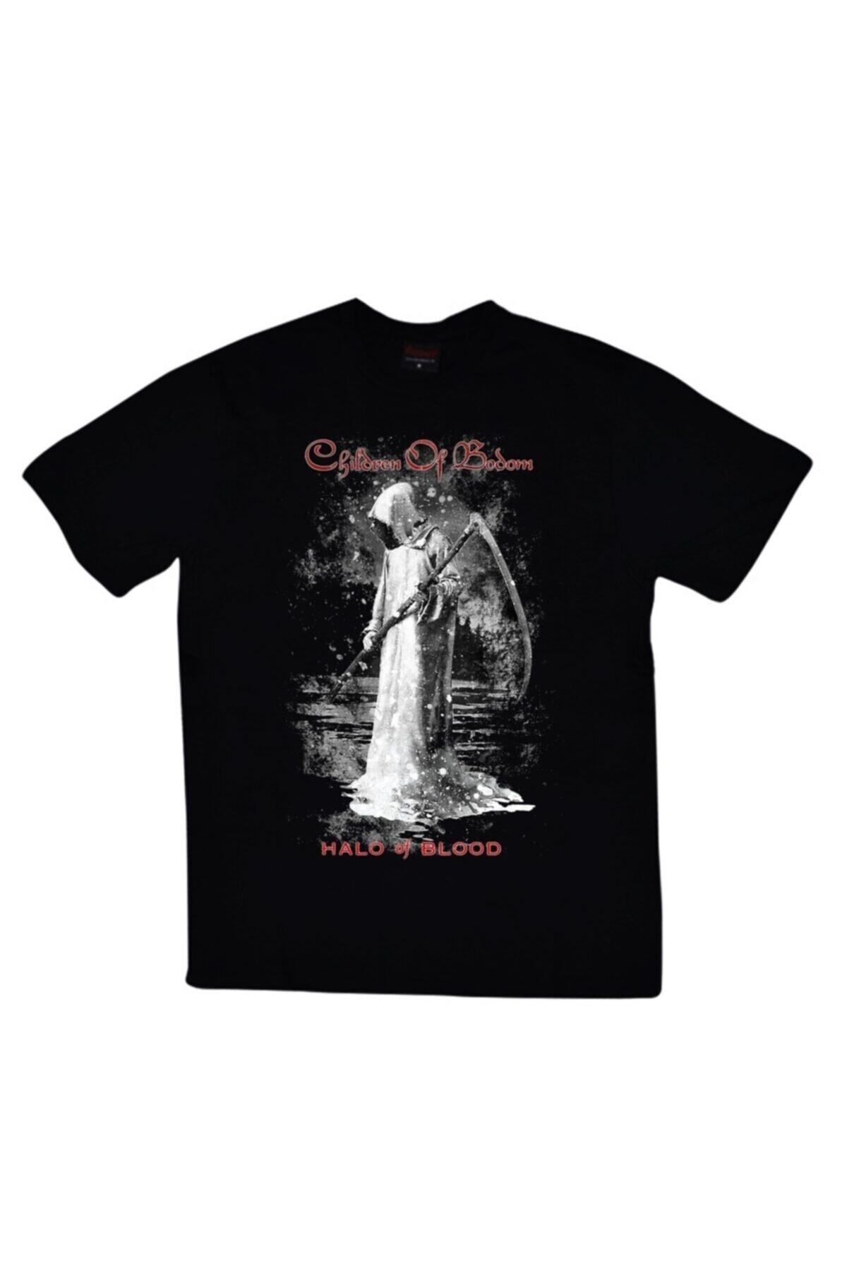 fame-stoned Tricou Negru Unisex 100% Bumbac Cu Imprimeu Children Of Bodom Unisex - L
