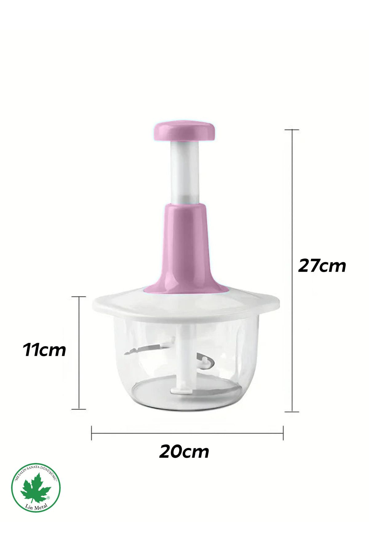 linmetal-1500ml New Generation Chopper - Practical Hand Robot, Bass Cutting Xl, Large Hand Rondo 6