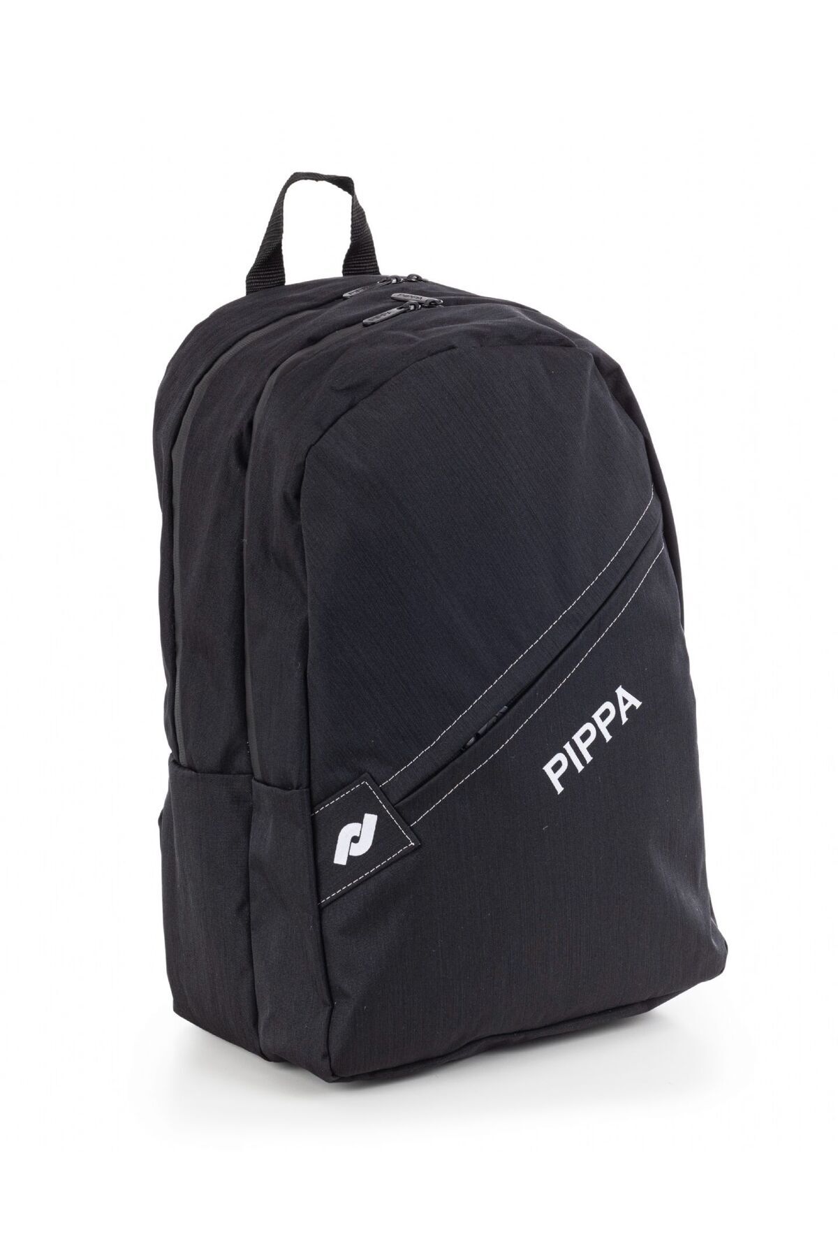 Pippa-Belek Black Three Compartment Casual and Travel Men's Backpack 1
