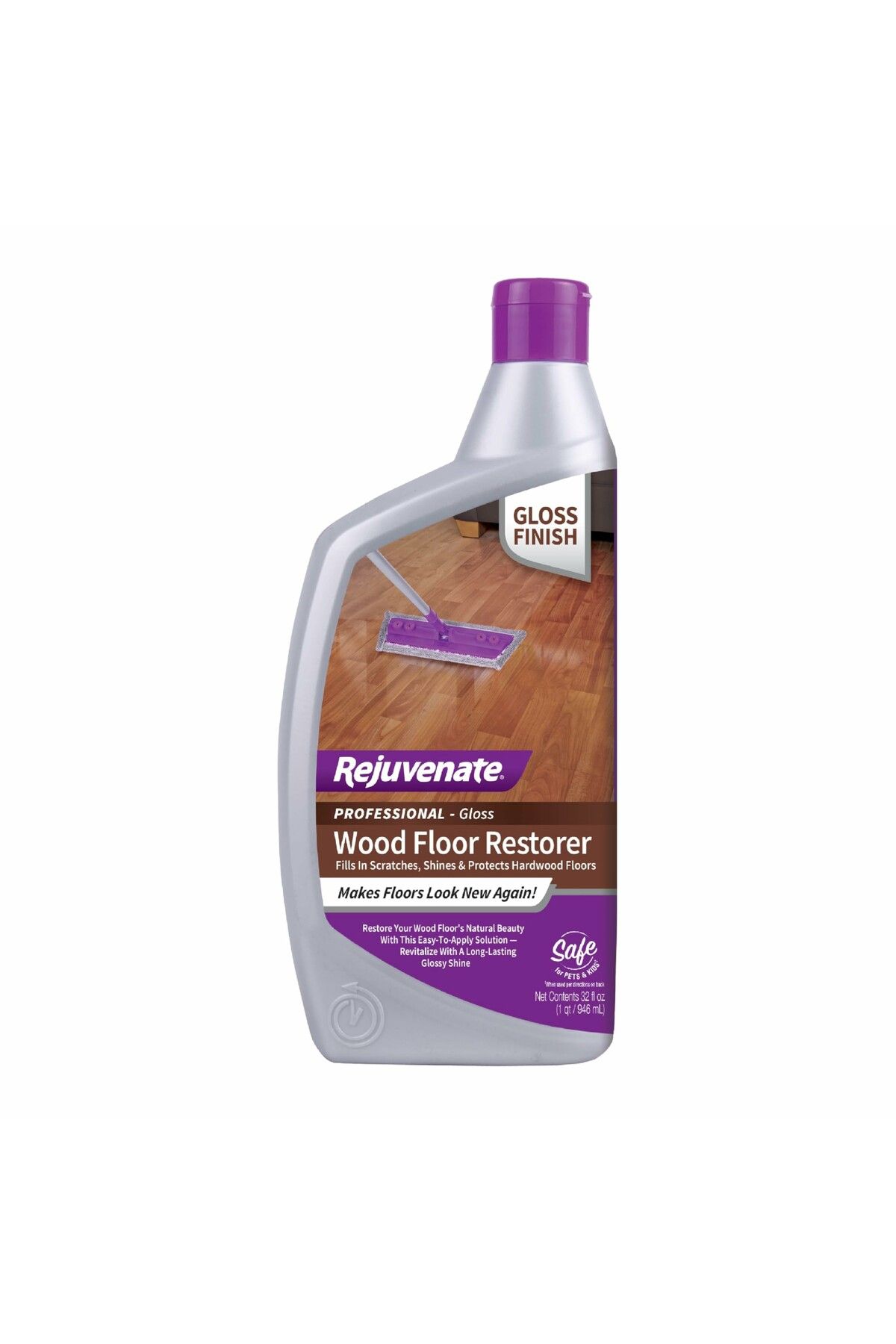 SPECTRUM-REJUVINATE-Floor Finish, High-Gloss, 32-oz. 1