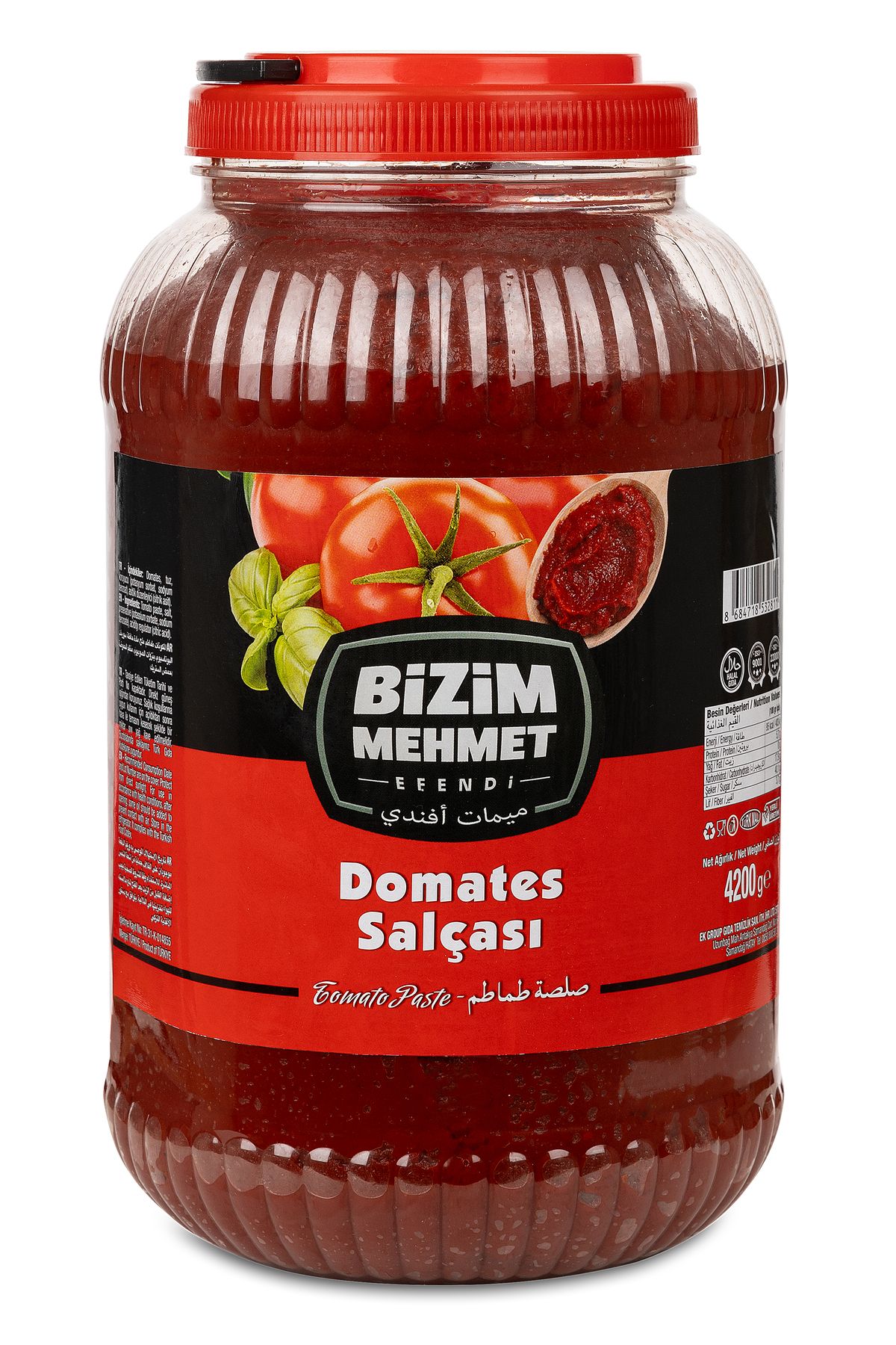 BİZİM MEHMET EFENDİ Domates Salçası 4200gr