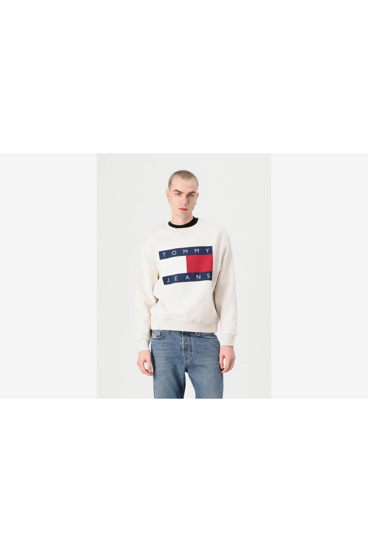 Tommy Hilfiger-TJM Melange Flag Crew - Potrivire confortabilă și design elegant 1