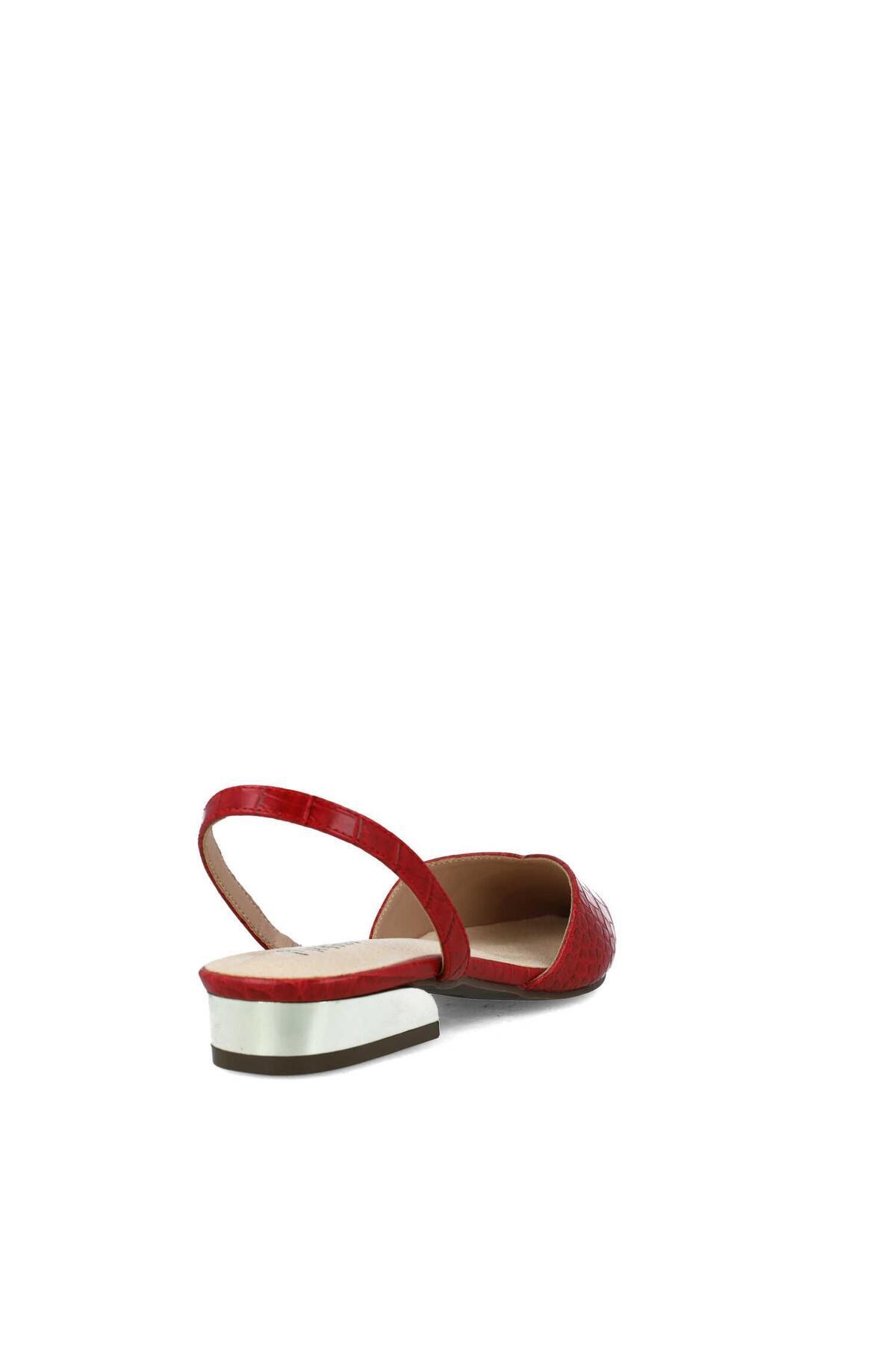 MENBUR-WOMEN SHOES RED SLIPPERS 3