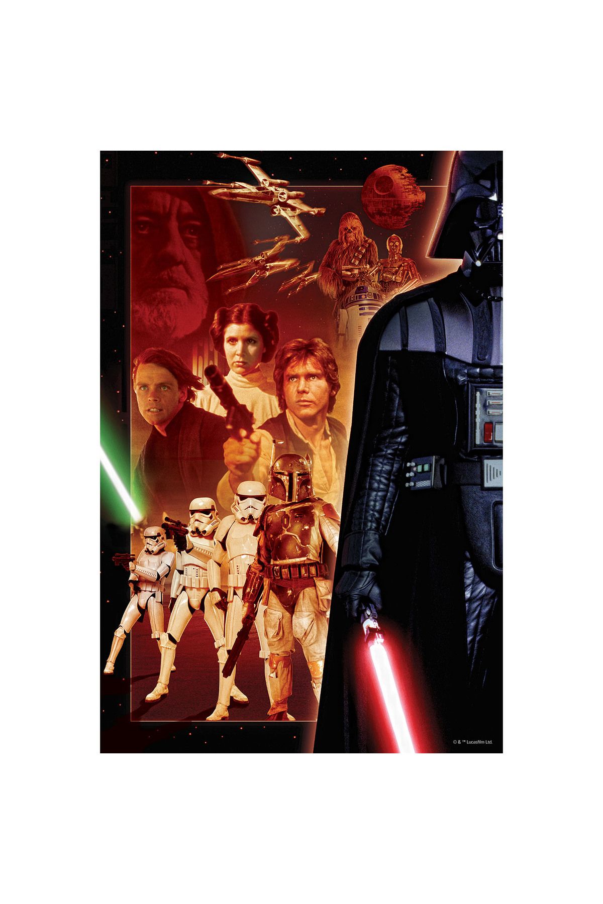 Prime 3D Star Wars Classic İkili Puzzle 150 Parça 10255