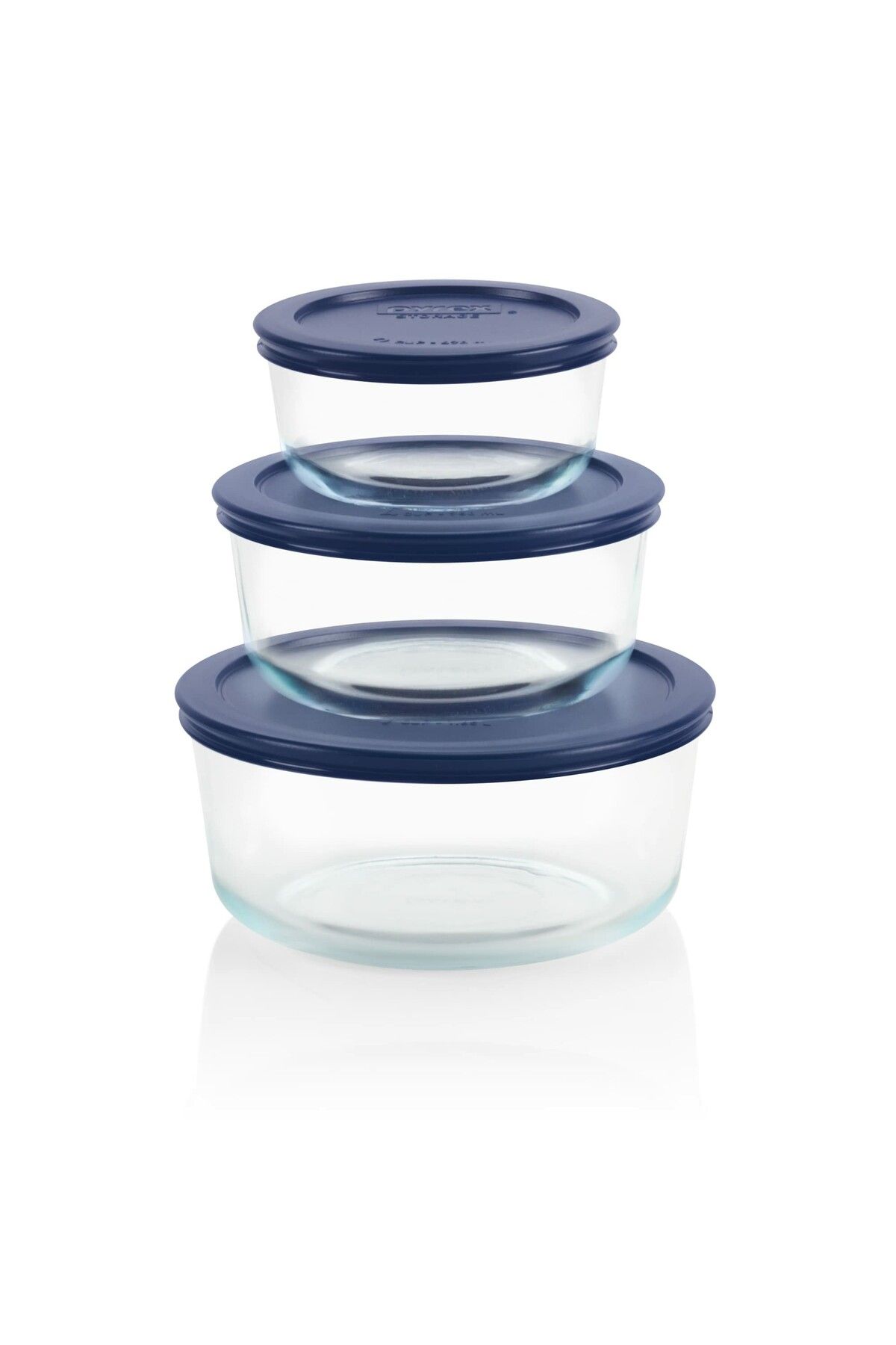 Pyrex-Glass Food Storage Set 6Pc. 1