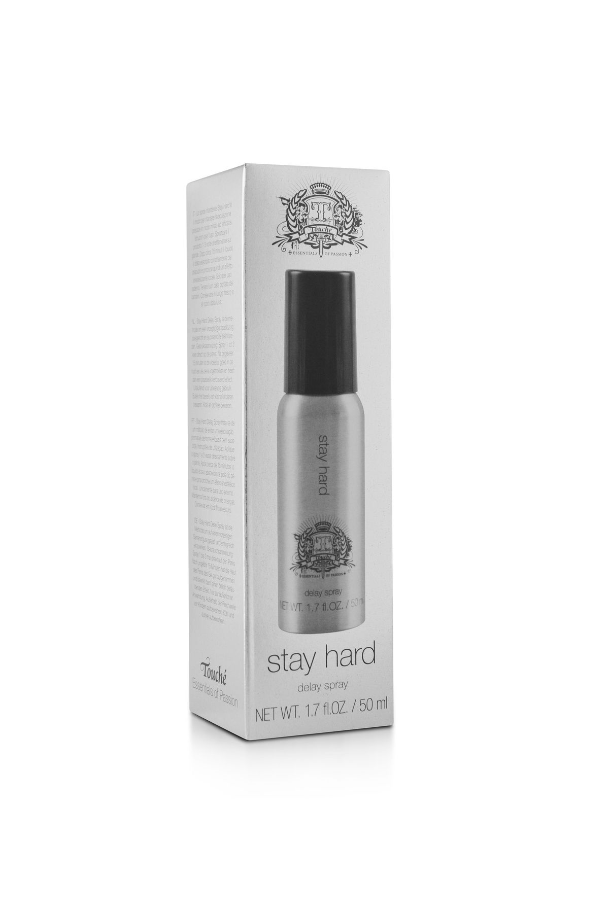 Touche Stay Hard Kokusuz Tatsız Sertliği Koruyan Sprey - 50 ml