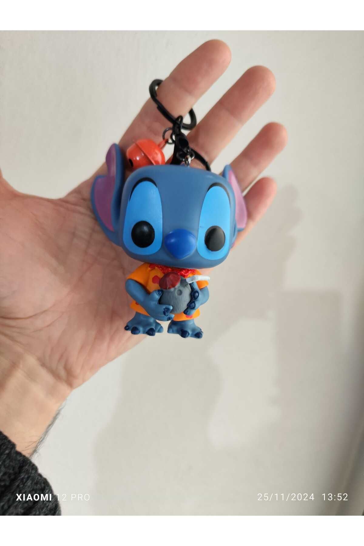 oyuncakçısavaş &europe shop Stitch figür çizgi karakter funko pop Figür Anahtarlık Büyük Boy 10 cm