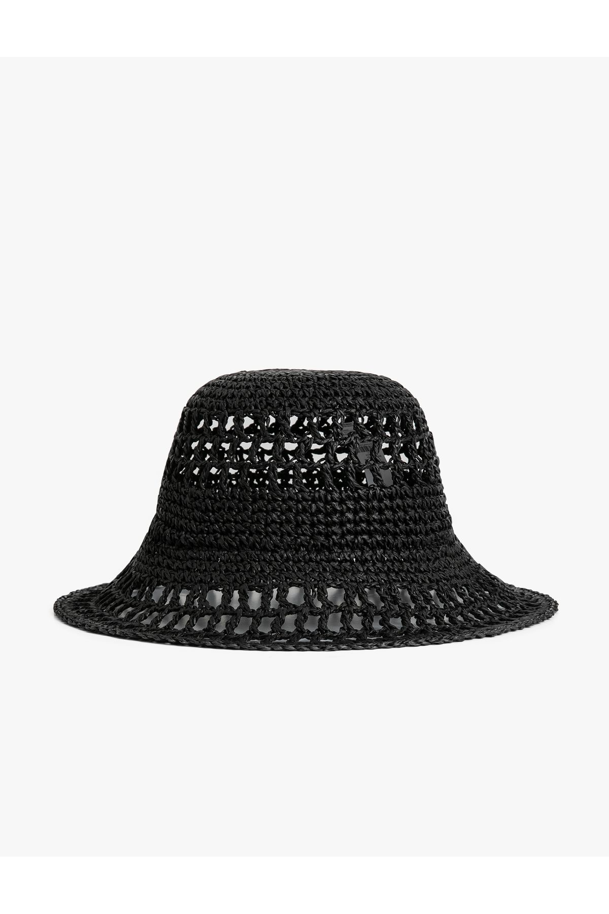 Koton Bucket Hasır Şapka
