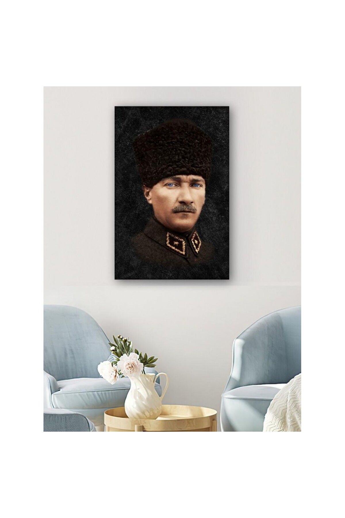 OK AKSESUAR Kanvas Tablo Atatürk