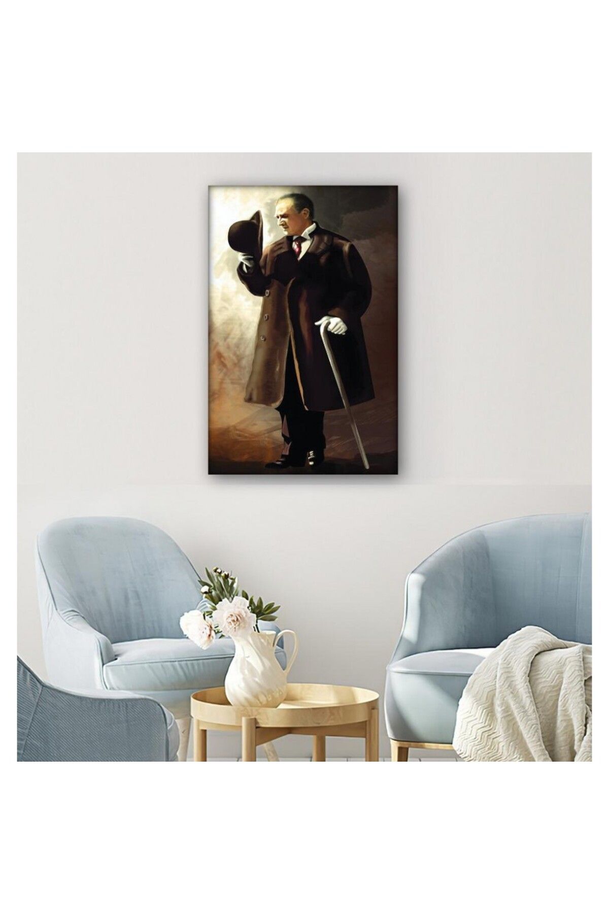 OK AKSESUAR Kanvas Tablo Atatürk (EvOfis )