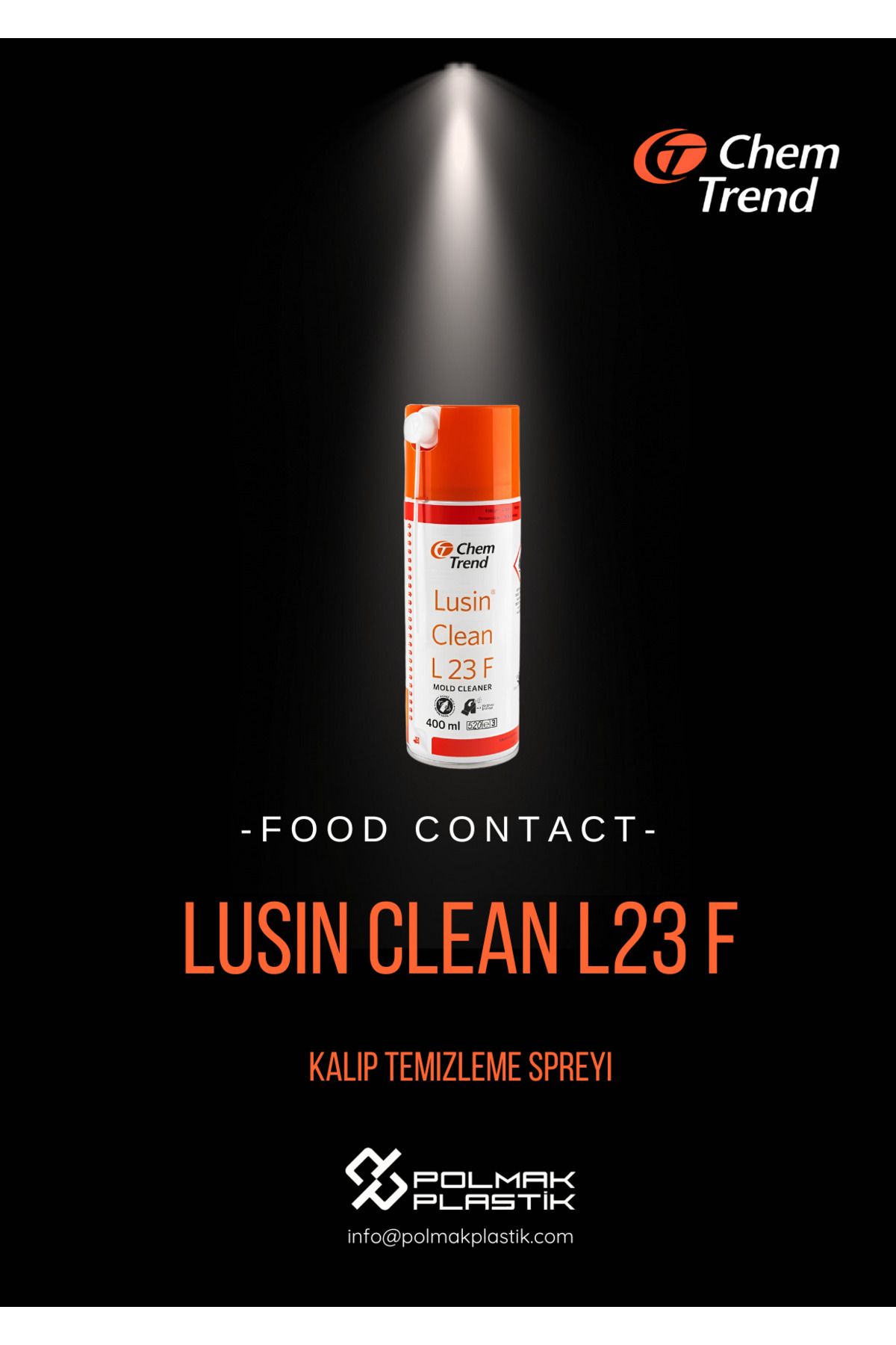 Lusin CLEAN L 23 F Organik Çözücü Bazlı Temizlik Maddesi