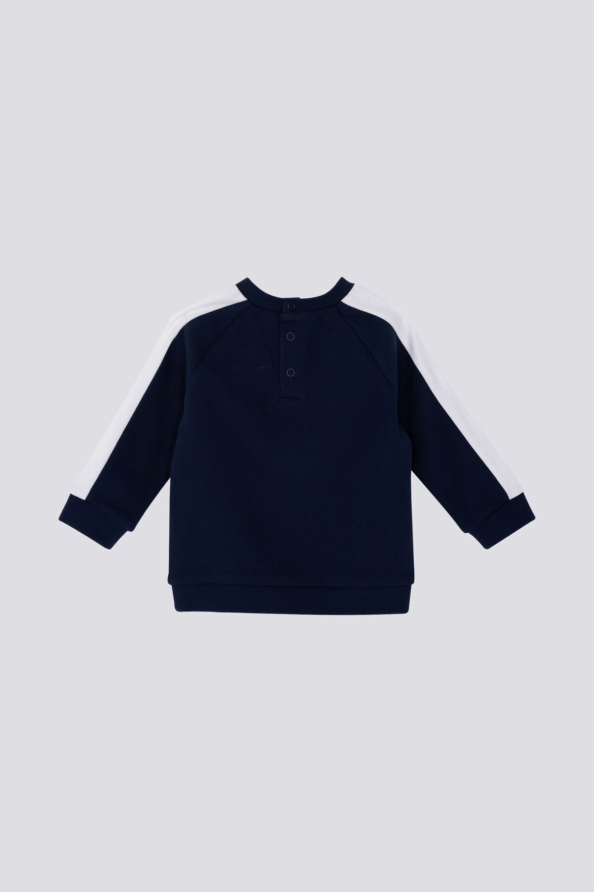 U.S. Polo Assn.-Base. Polo Assn Baby Boy Navy Blue Sweatshirt 2