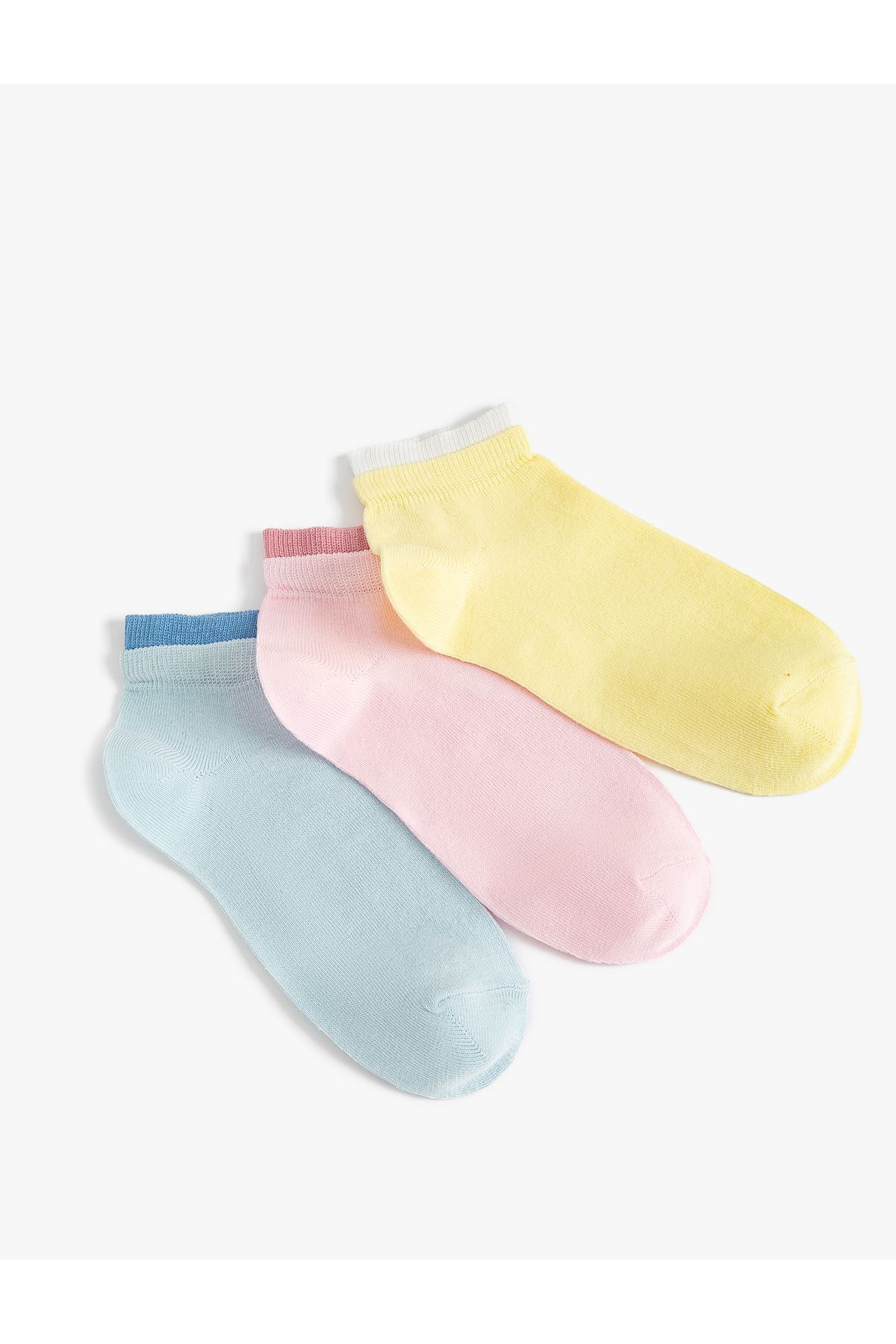 Koton Set De 3 Papuci Șosete Multicolore Femeie - Standard