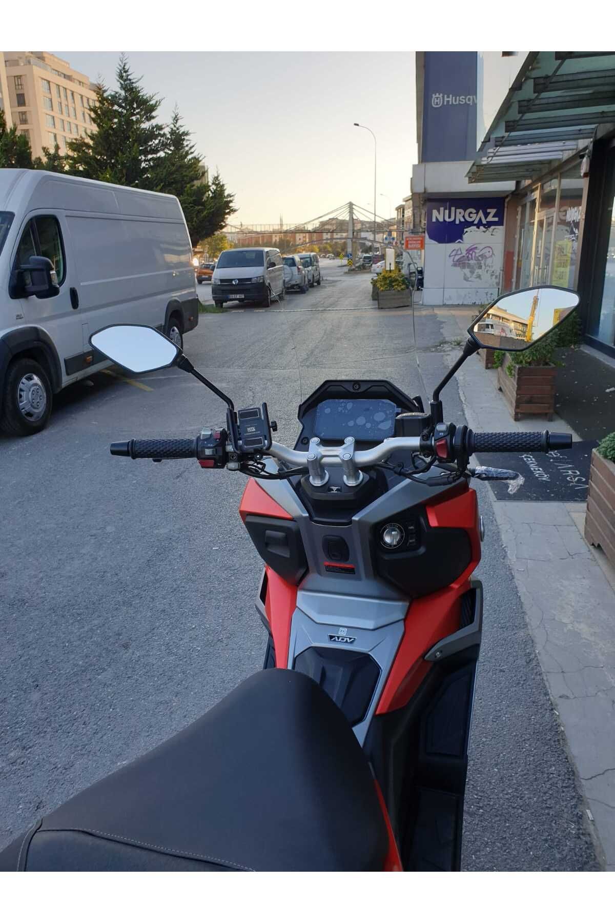Voge SR1 ADV Siperlik Ön Cam 2023-2025 Model 71cm Şeffaf Renkli 4mm