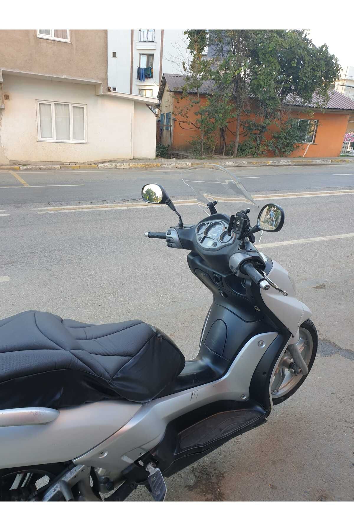 Yamaha Xcity 250 Siperlik Ön Cam 2007 2017 Model 40cm Şeffaf Renkli 4mm