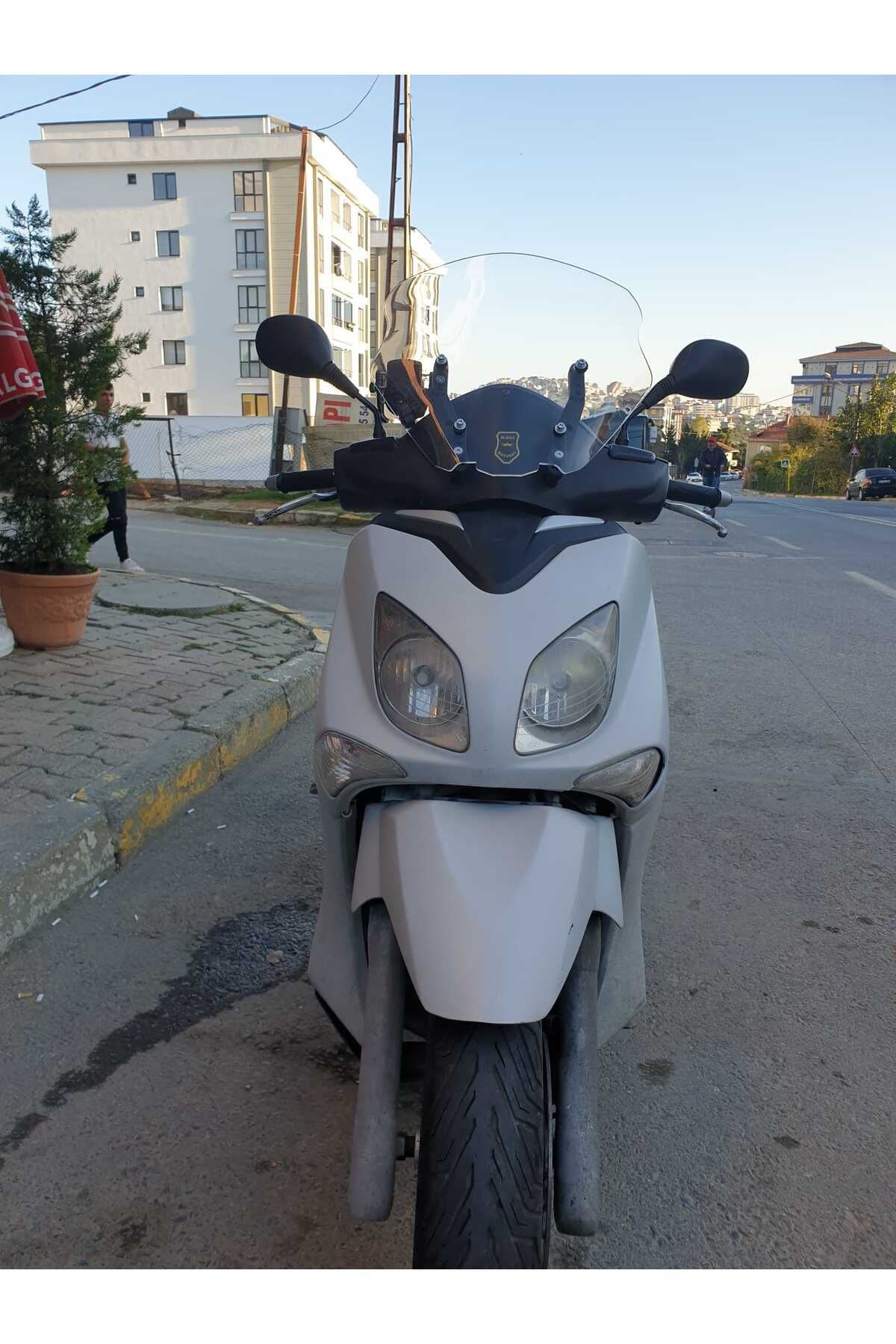 Yamaha Xcity 250 Siperlik Ön Cam 2007 2017 Model 40cm Şeffaf Renkli 4mm