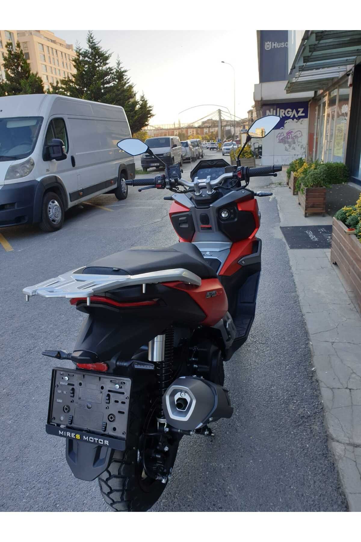 Voge SR1 ADV Siperlik Ön Cam 2023-2025 Model 71cm Şeffaf Renkli 4mm