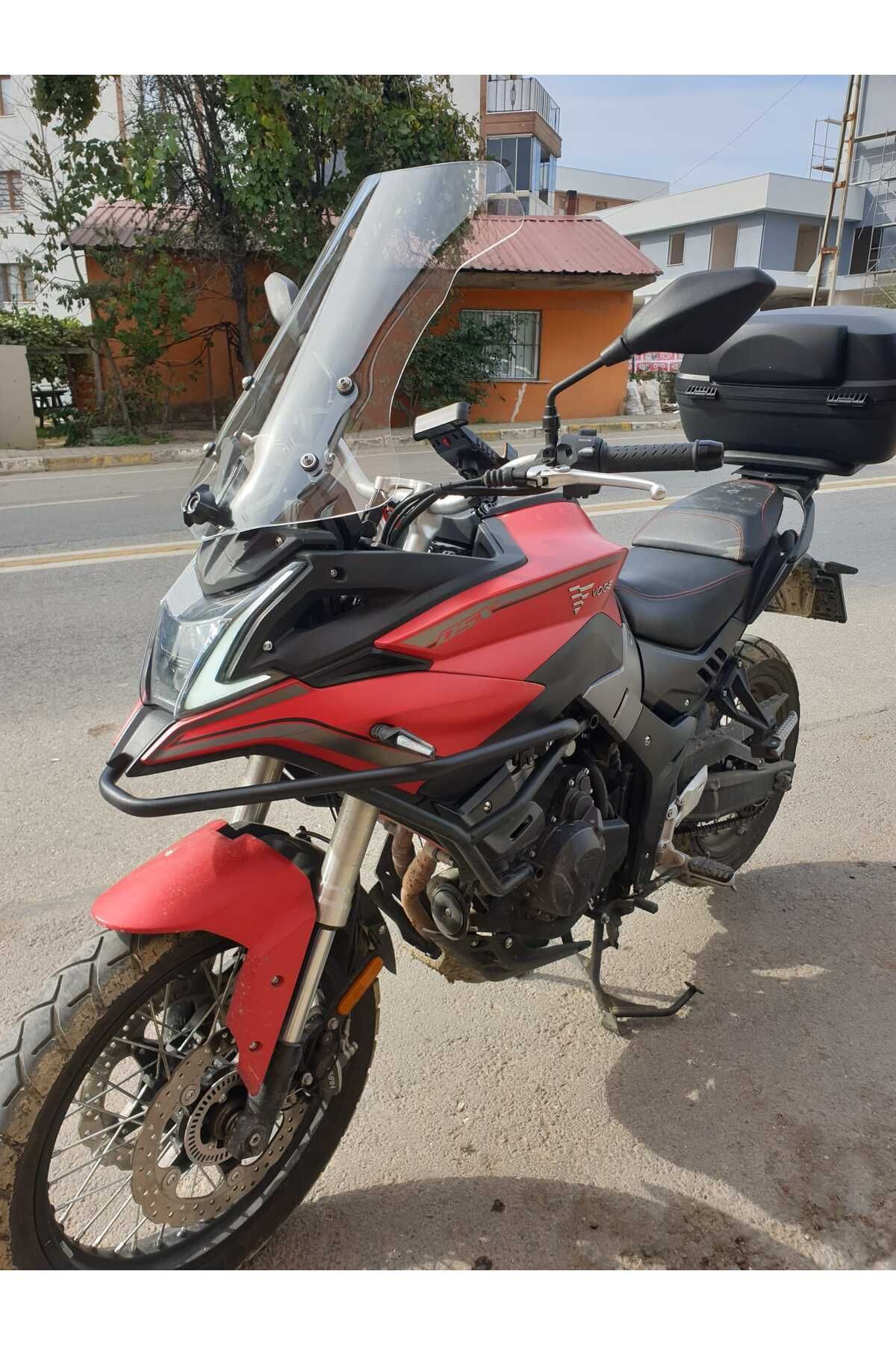 Voge DS 500 Siperlik Ön Cam 2021-2025 Model 55cm Şeffaf Renkli 4mm