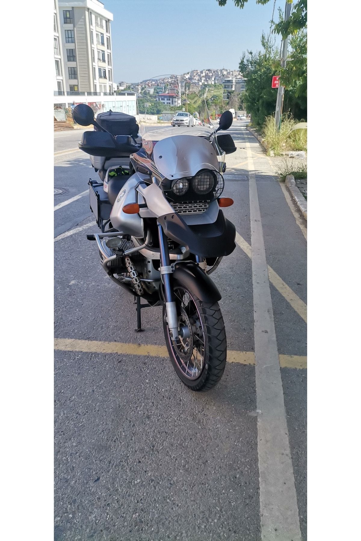 Bmw R 1150 ADV Siperlik Ön Cam 2002-2006 Model 57cm Şeffaf Renkli 4mm