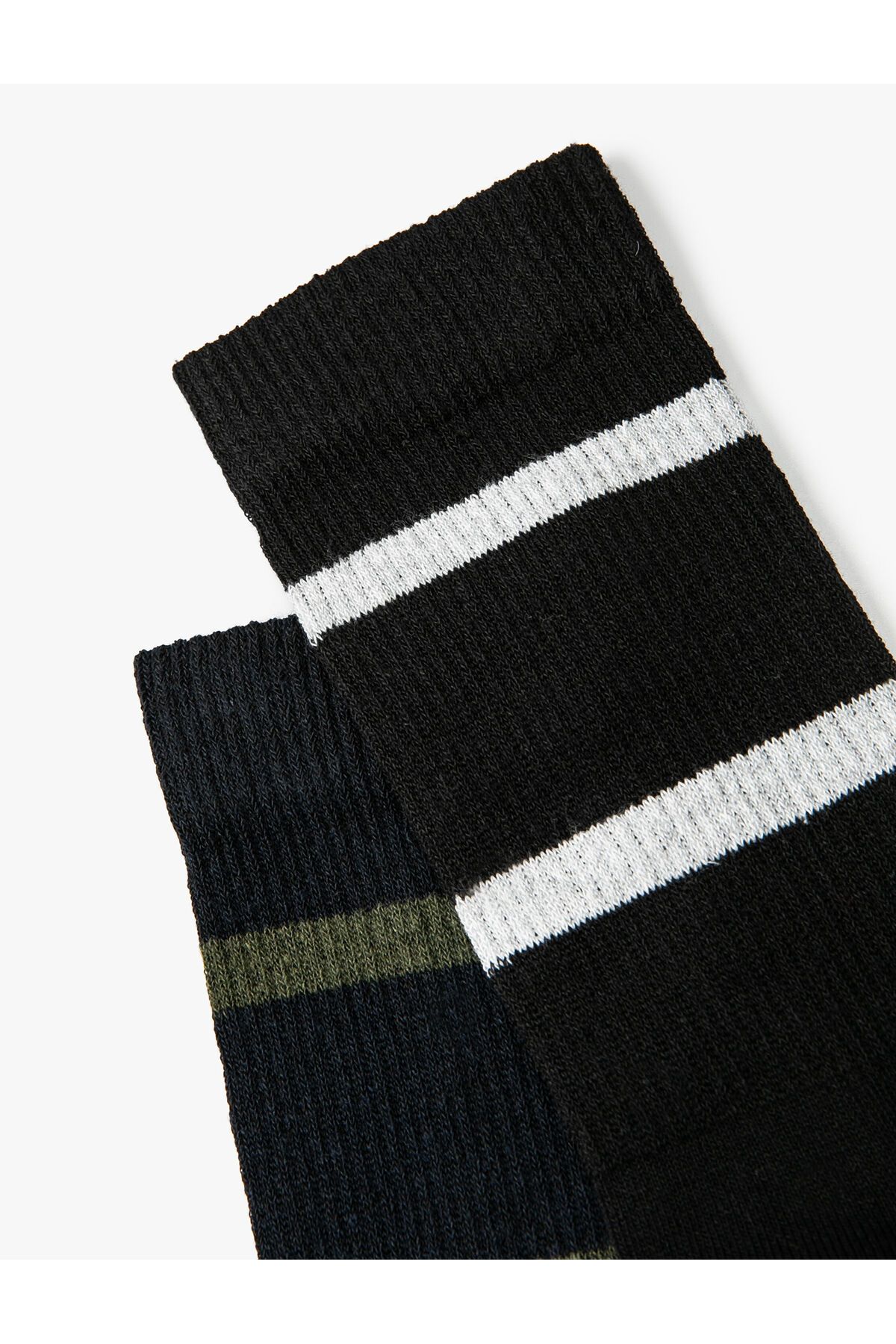 Koton-Set of 2 Socks with Stripe Pattern 3