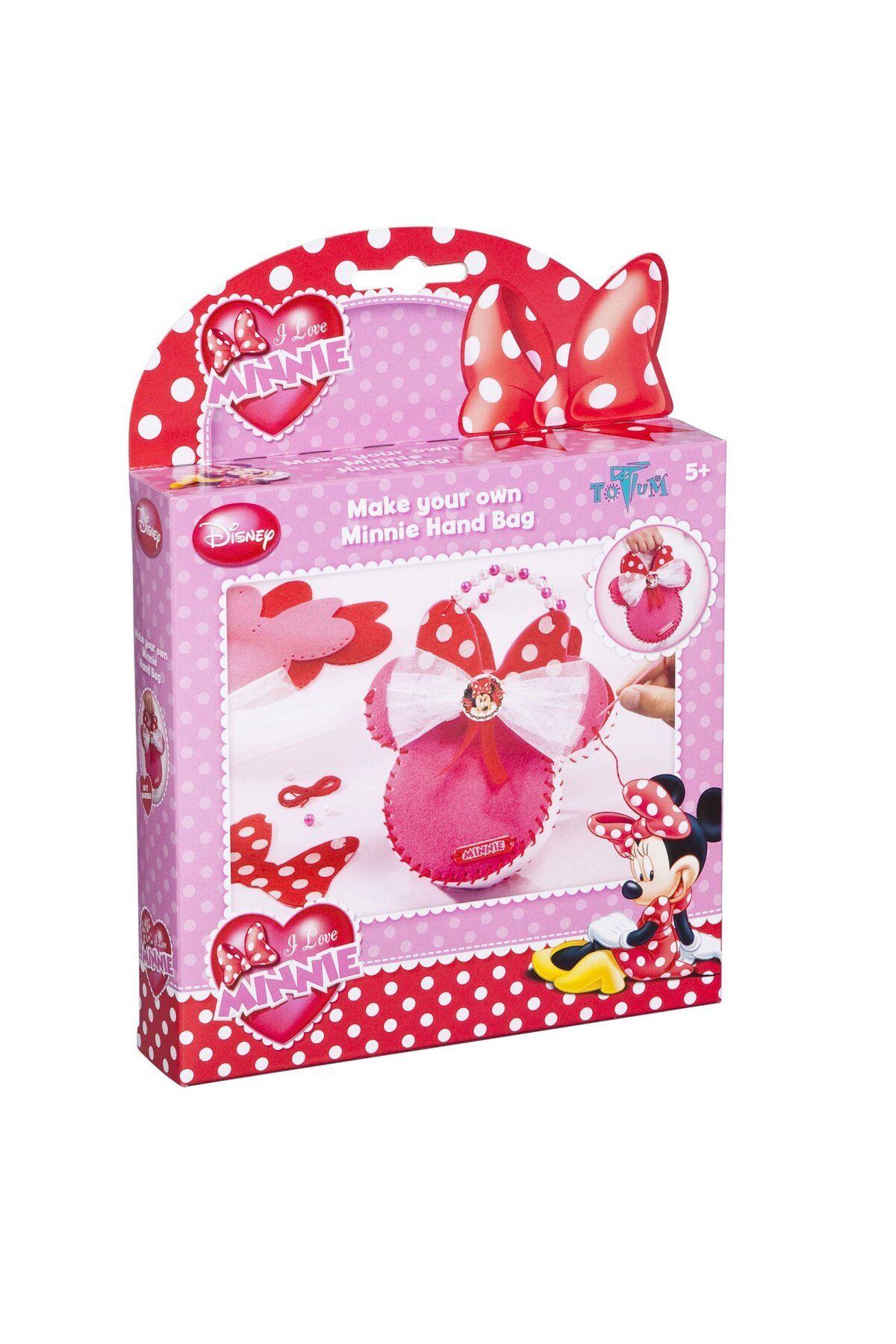 Lucest Lucesturg Disney Minnie Çanta Tasarım Seti New