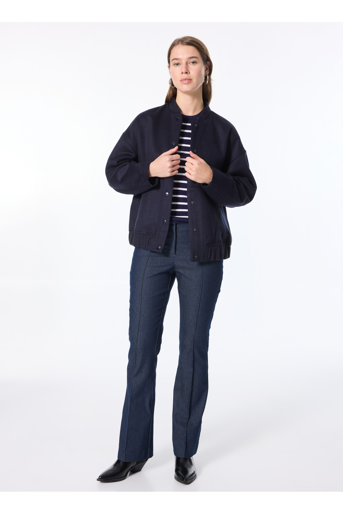 WRANGLER Lacivert Kadın Mont W242555410 Navy Dış Giyim görsel 2