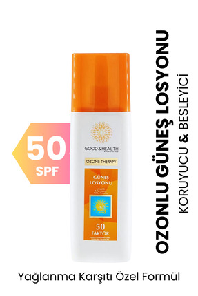 Good & Health Ozone Therapy 50 Faktörlü Güneş Losyonu 200 ml