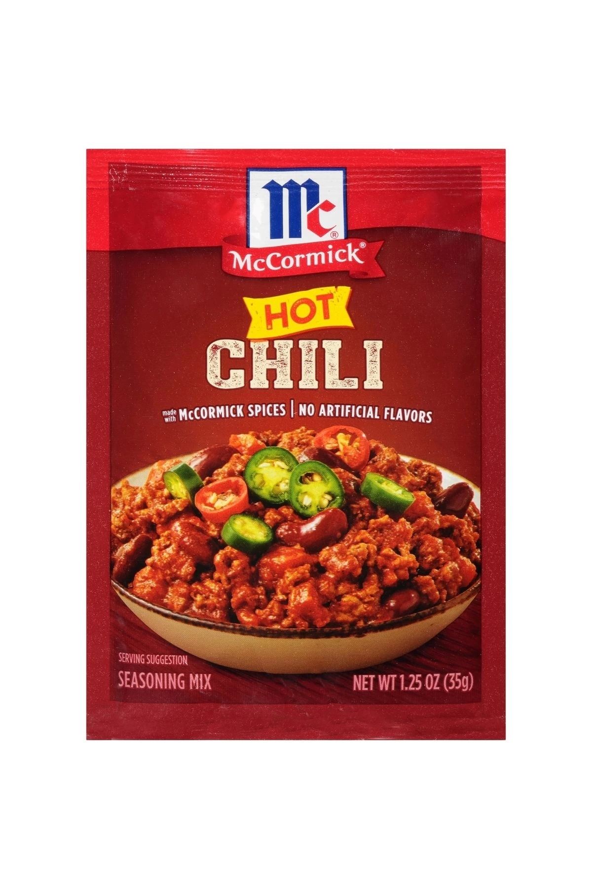 McCormick Hot Chılı Seasonıng Mix Baharat Karışımı 35 gr