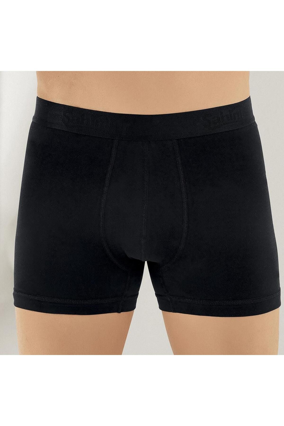 Şahinler-Men's Lycra Boxer Briefs Falcons E031 - Black S 1