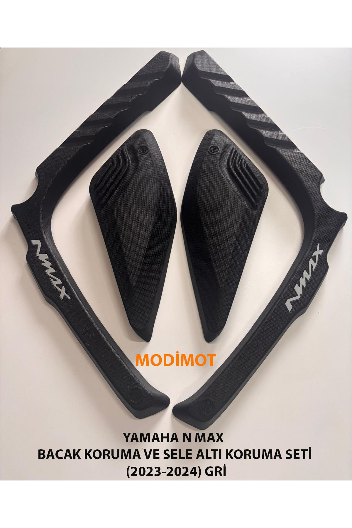 modimot MODİMOT YAMAHA N MAX BACAK KORUMA VE SELE ALTI KORUMA SETİ