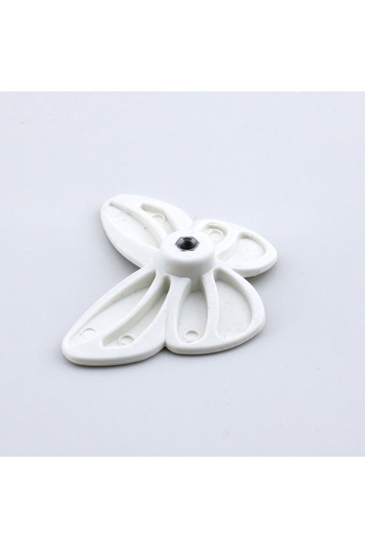 Badem10-Plastic Fluture Alb 10 Buc Camera Copii Fata Baiet Dulap Mobilier Bucatarie Mâner Sertar 2