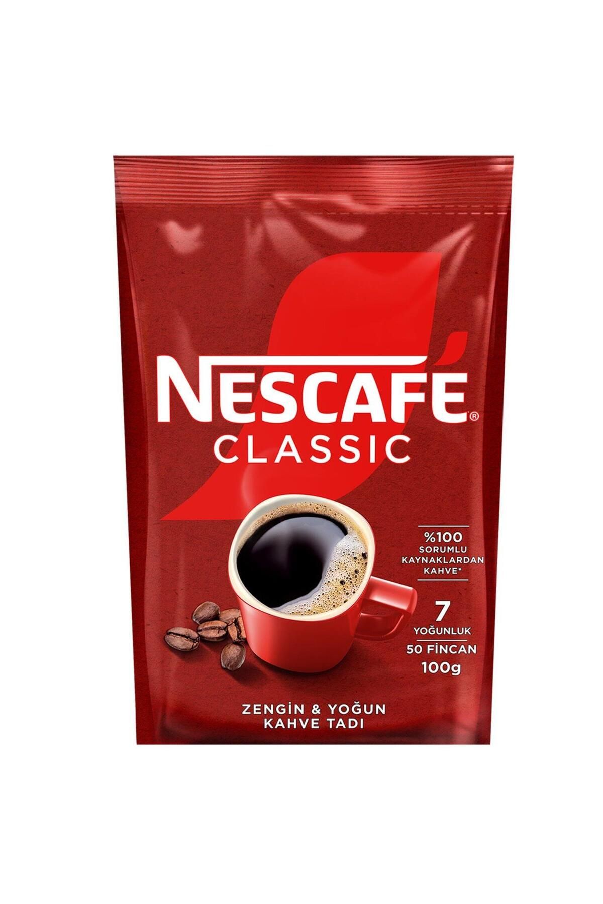 Nescafe Classic Çözünebilir Kahve 100 gr