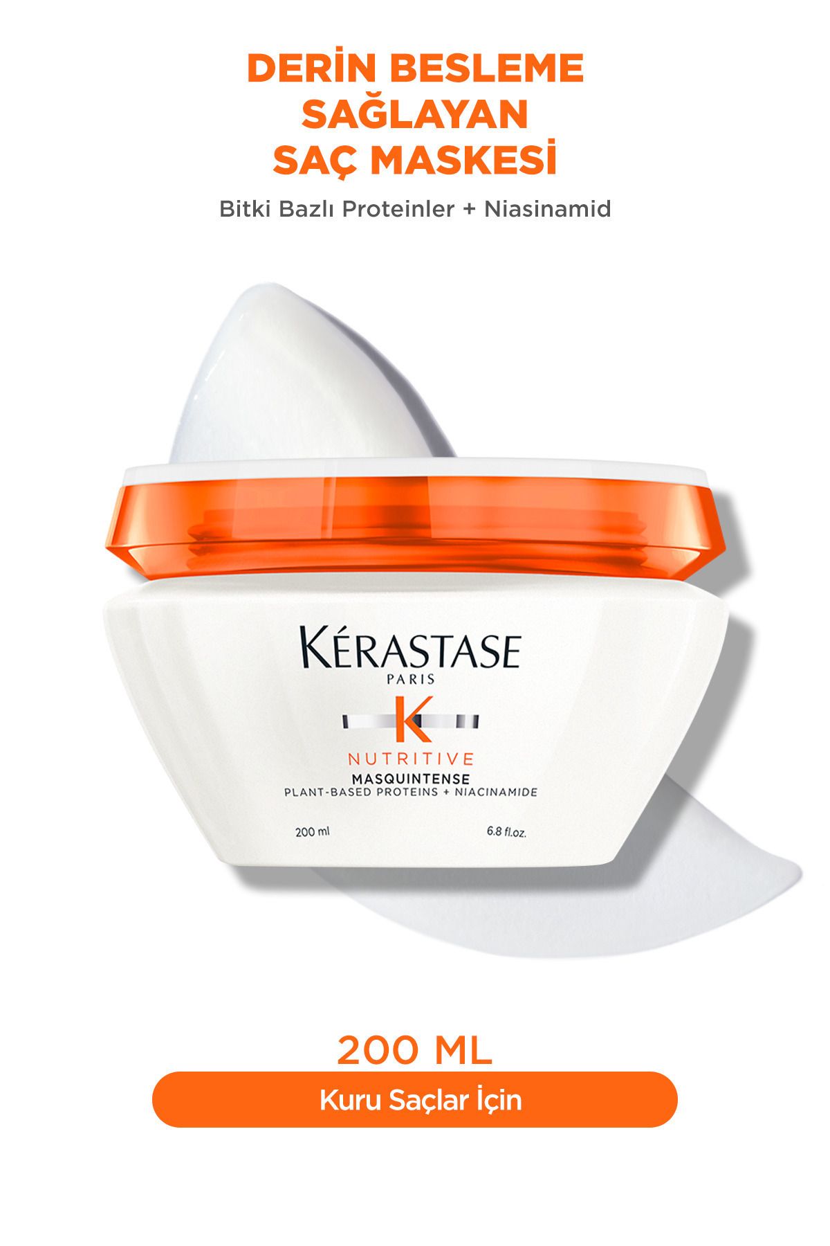 Kerastase Moisturizing Revitalizing Hair Mask That Provides Deep Nutrition 200KTK1KZMTİK