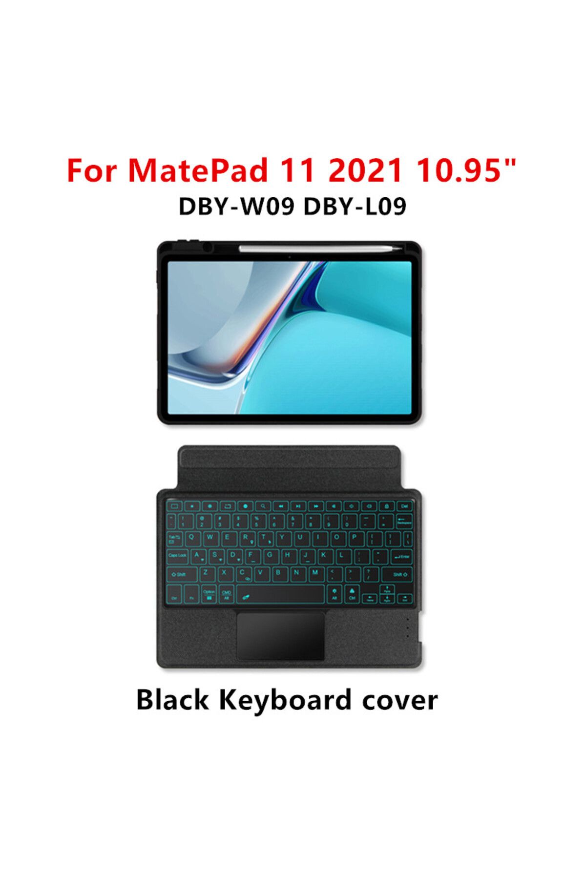 Choice-Korean Layout Matepad 11 2021 Huwei Magic Keyboard Case For Huawei Matepad Se 10.4 Ags5-w09 Ags5-l09 1