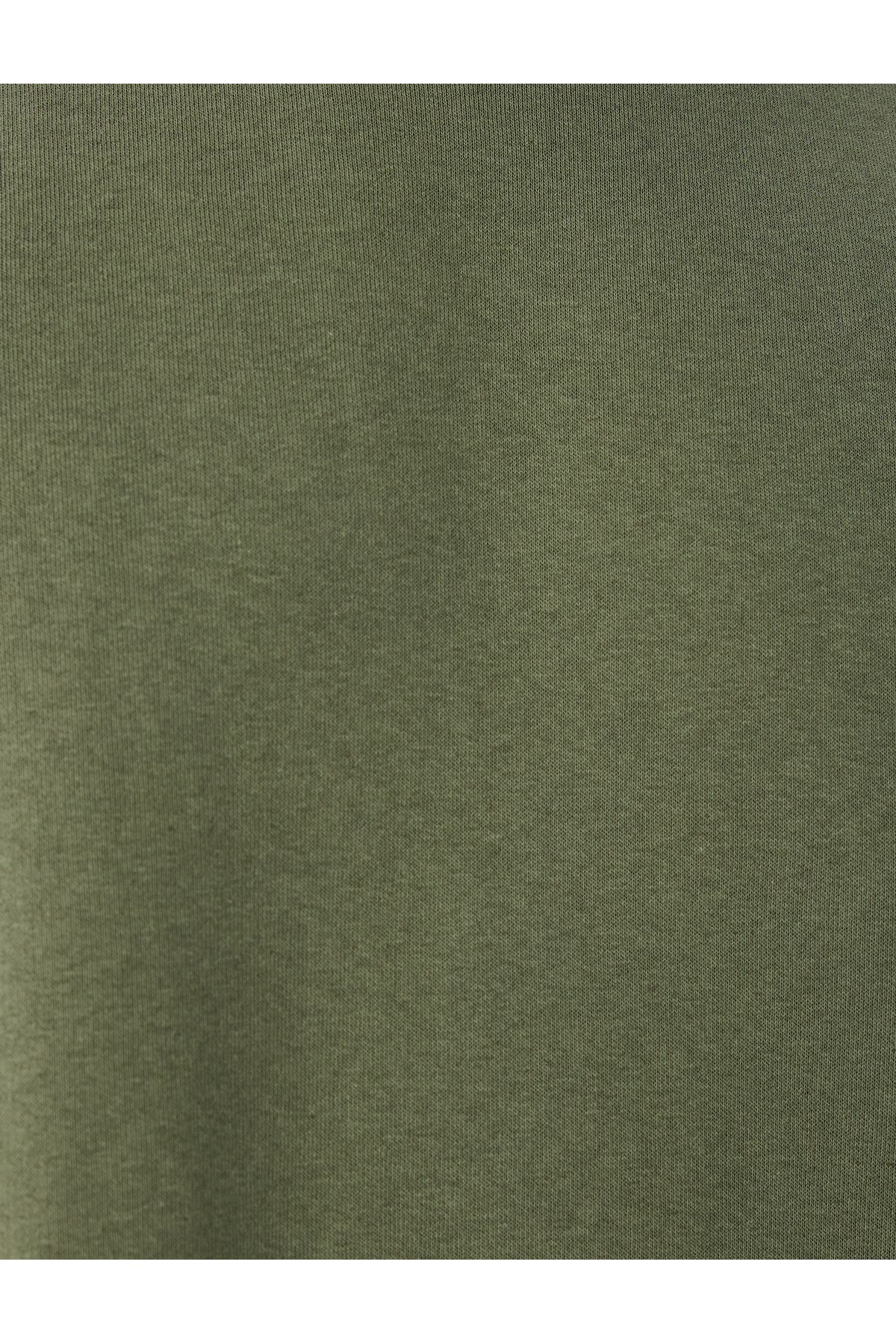 Koton-New Season Short Sleeve Label Detailed Tok Fabric Crew Neck Oversize T-Shirt 6