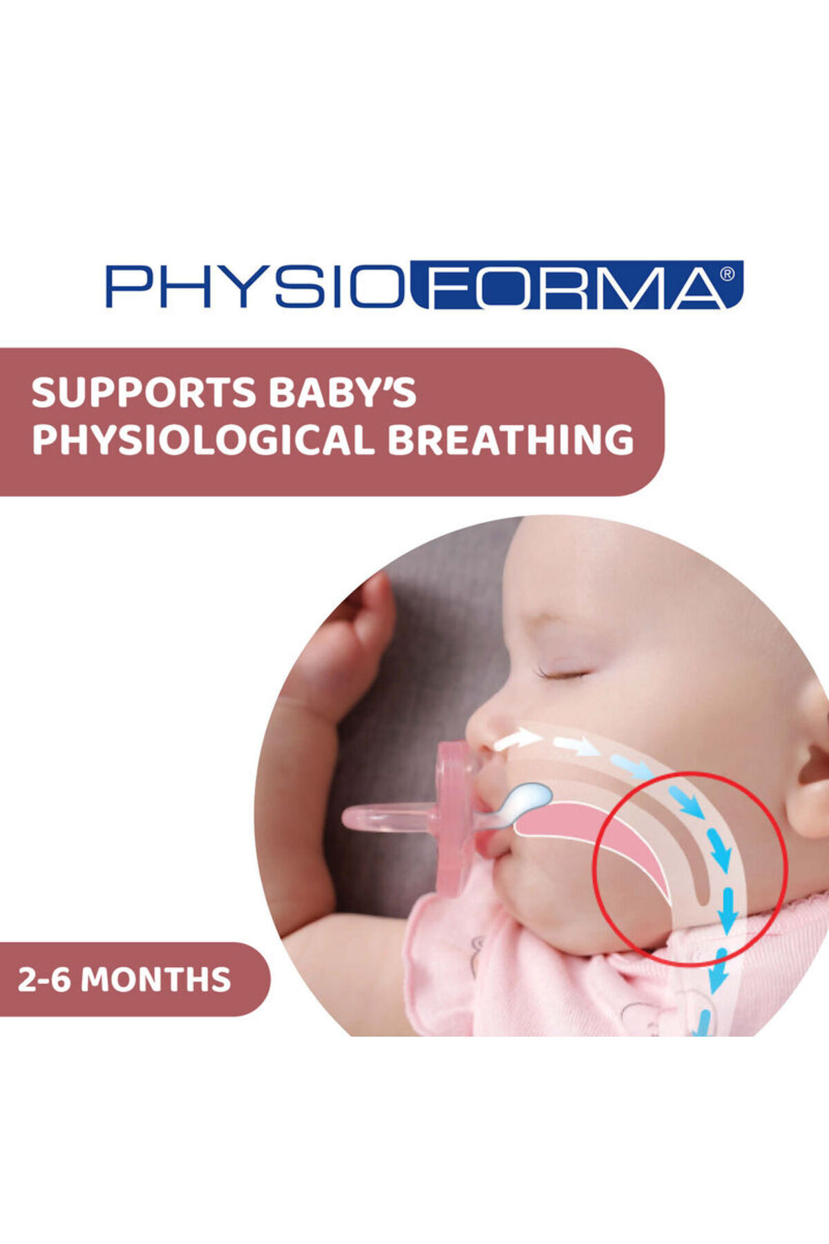Chicco-Physioforma Soft Silicone Pacifier - 2-6 Months Double Set with Palate 4