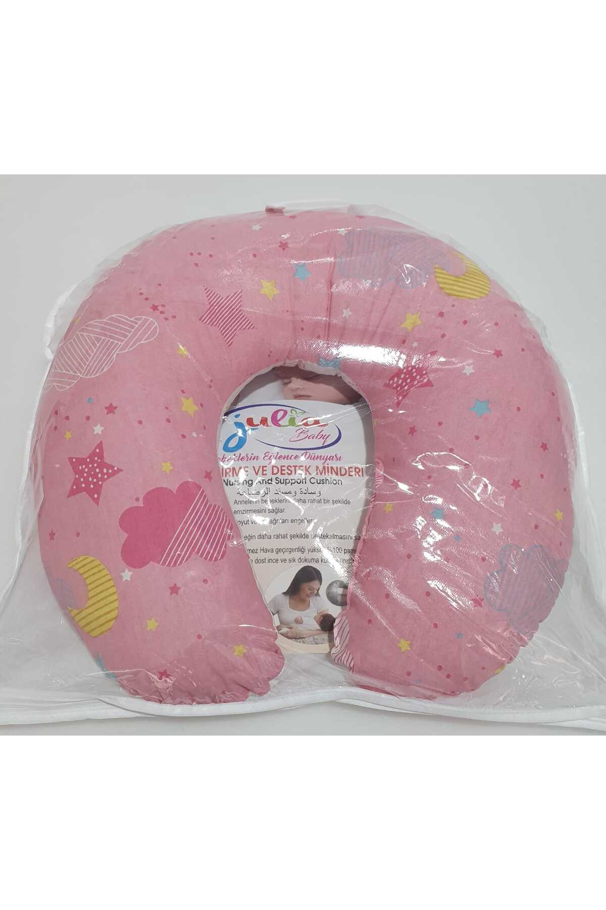 Sanis Bebe Emzirme Yastığı /Bebek Destek Minderi, Hamile Yastığı, Mama Önlüğü fotoğrafı 2 (önizleme)