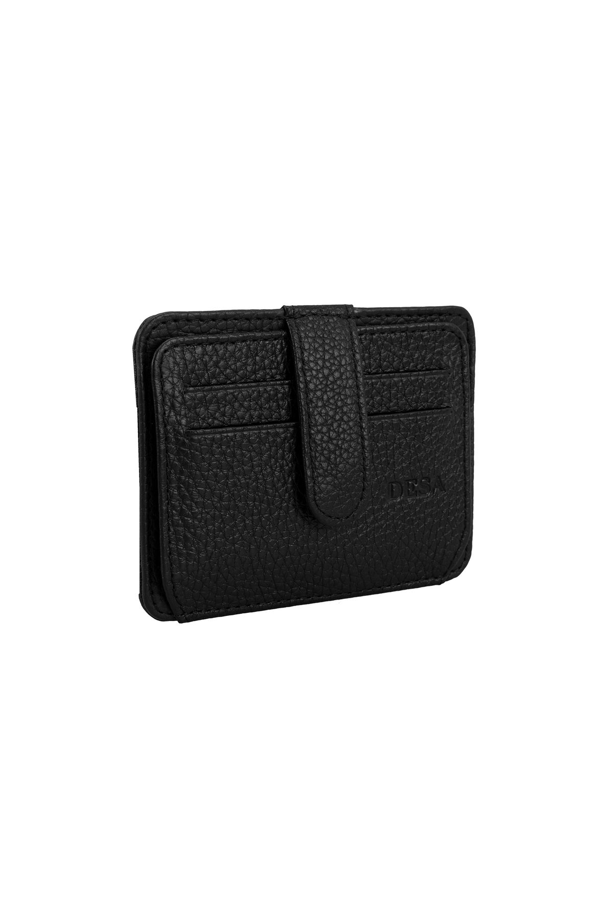 Desa-Lerona Black Leather Card Holder 3