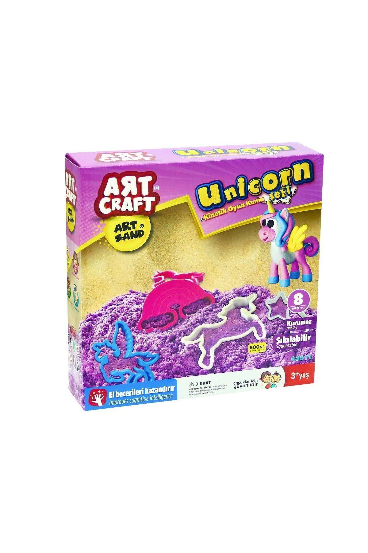 Epilons Dede Art Craft Unicorn Kinetik Kum Seti 500gr