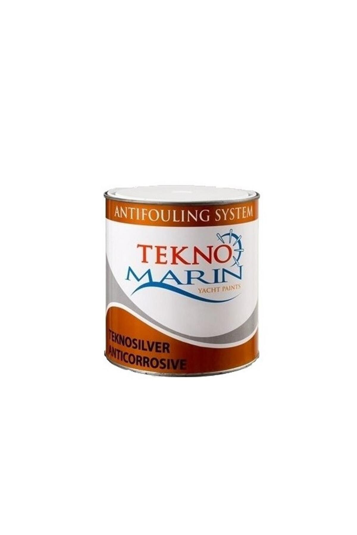 TEKNOMARİNE Teknomarin Teknosilver Anticorrosive Astar Boya 3kg Gümüş Gri