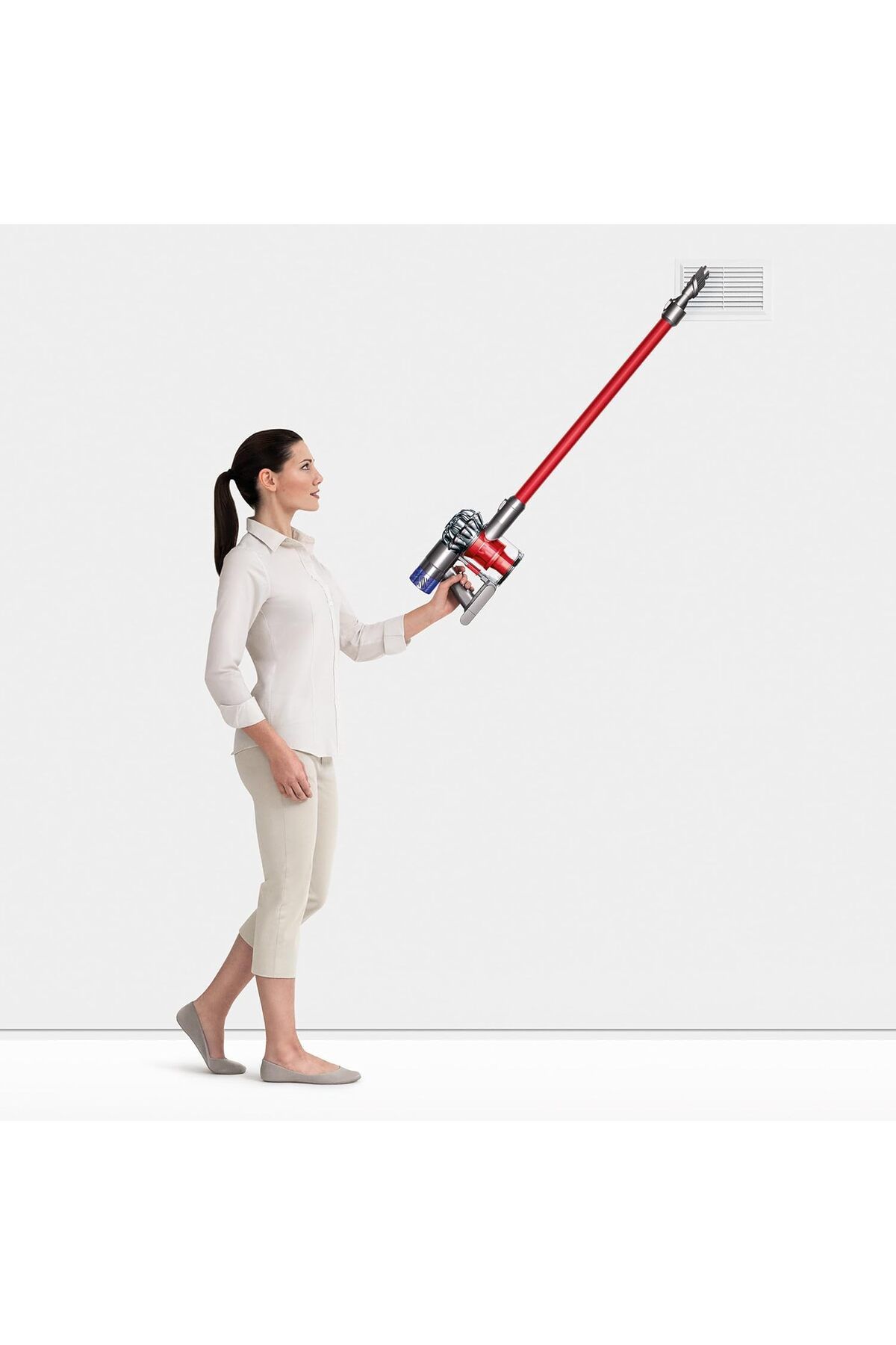 DYSON-V6 Absolute Cordless Stick Vacuum Cleaner, Red 4