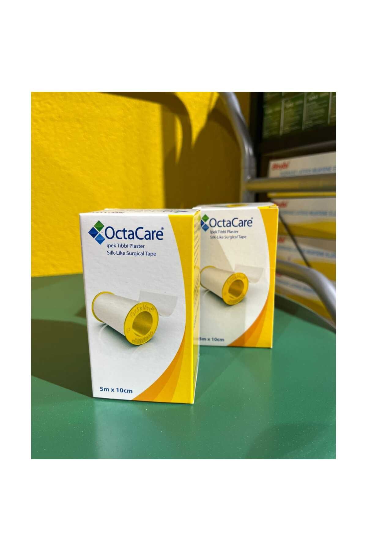 Octacare 2 'Lİ PAKET OCTACARE İPEK TIBBİ PLASTER (5 m x 10 cm)