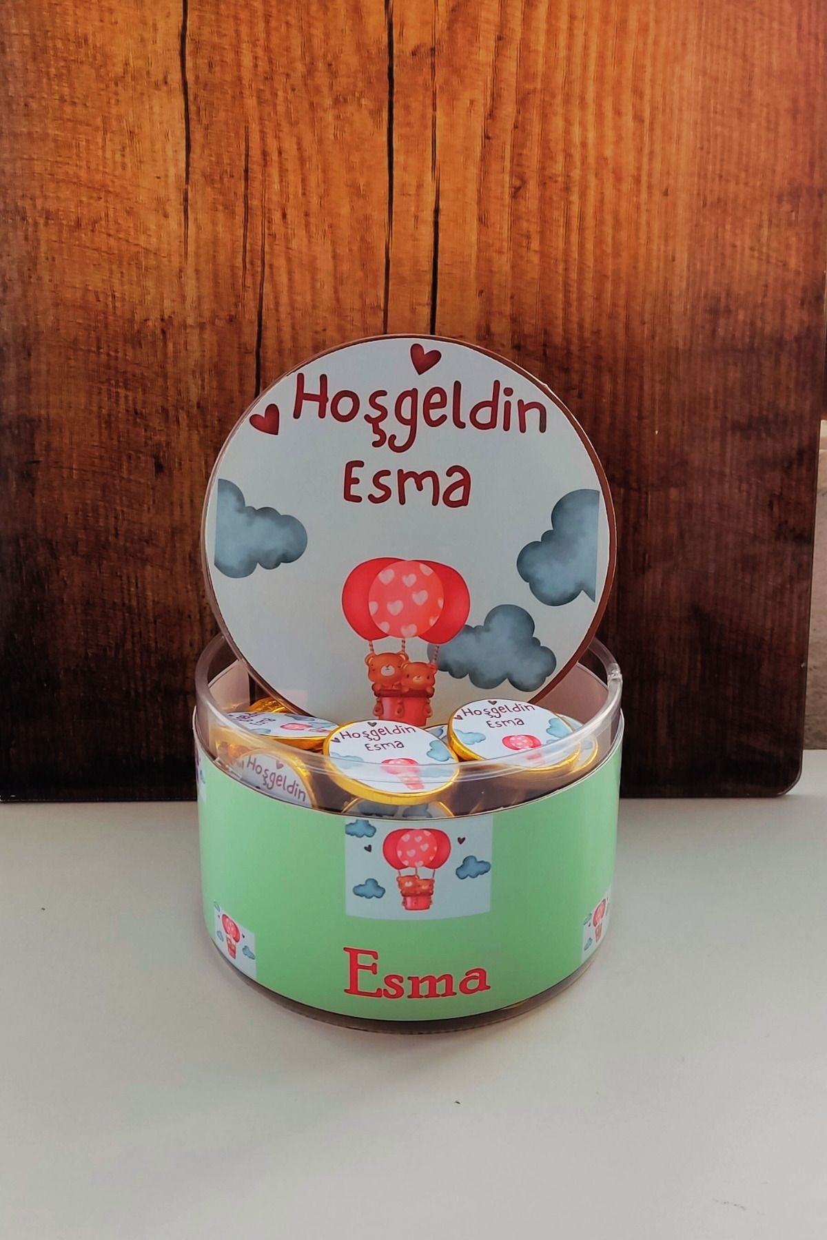 afyoresel 50 Adet Hoşgeldin Bebek Sütlü Kokolin Çikolata