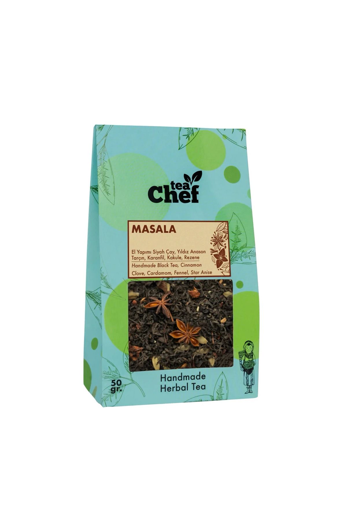 Tea Chef Masala Tea Bitki Çayı - 50 Gr, 3 Adet