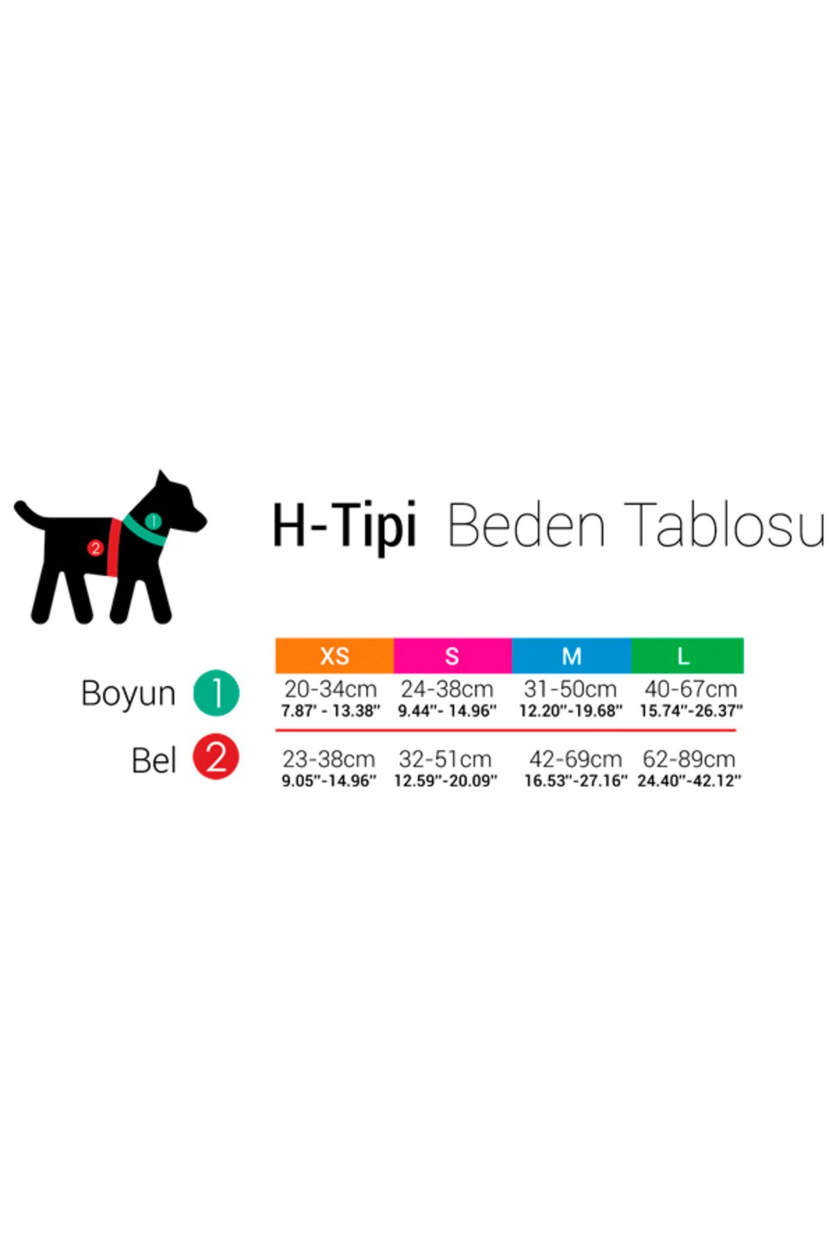 Tailpetz-طوق للكلاب من النوع H قابل للتعديل ومريح ومتين 4