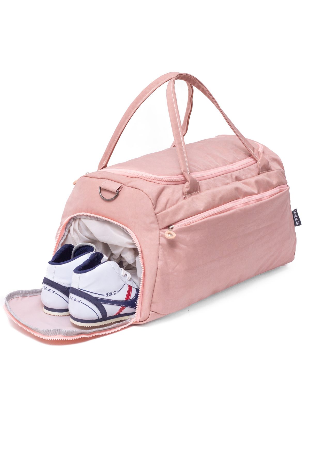 MUCCO-Kaff Powder Crinkle Fabric 0818 Model Waterproof Sneakers with Pockets and Straps 4