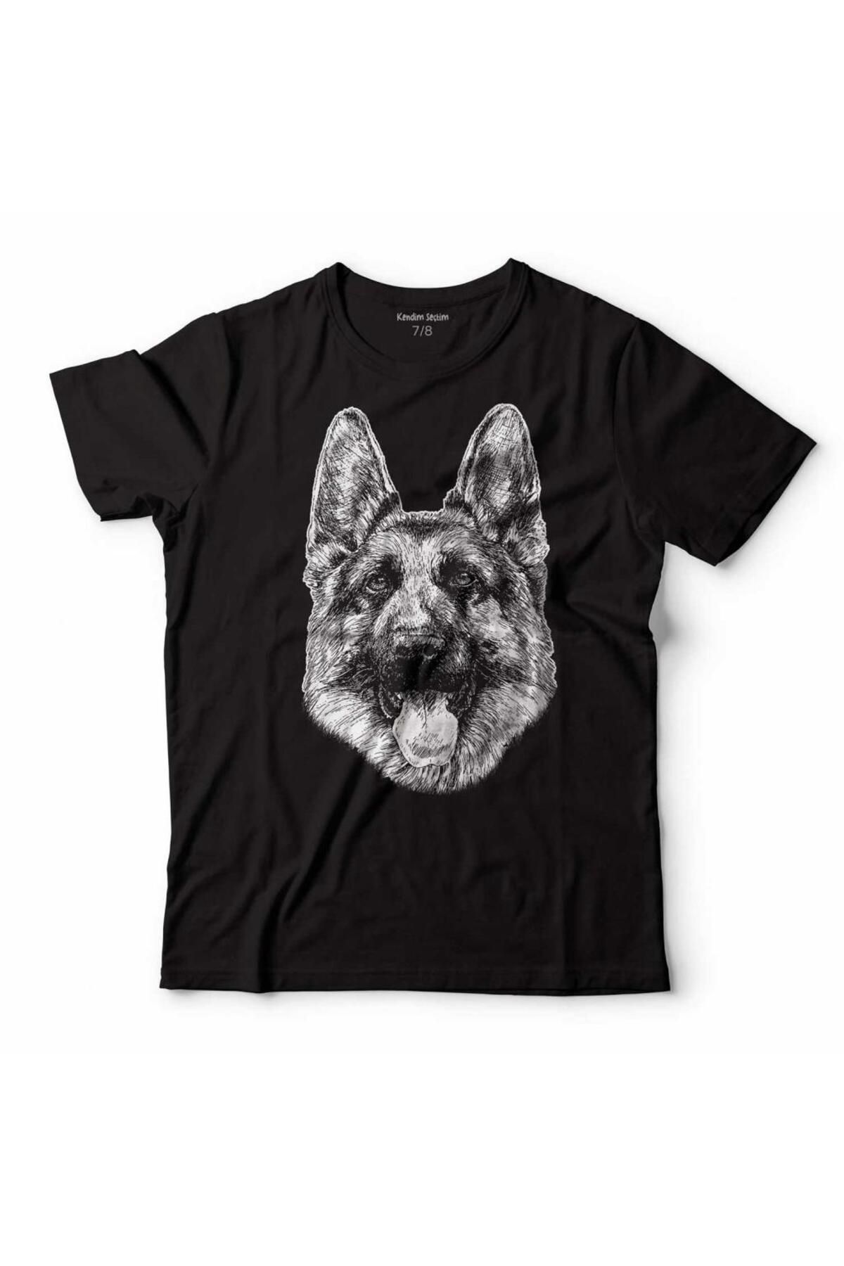 Kendim Seçtim Tricou Copii Ciobanesc German Ciobanesc German Police Dog Unisex - 5-6 ani