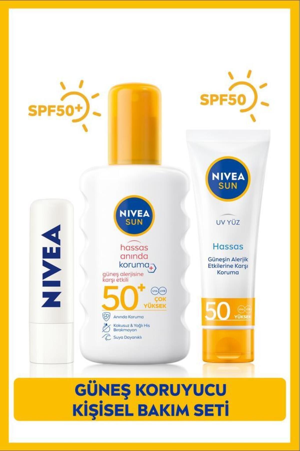 NIVEA Eşit Ve Hızlı - Yüksek Etkili Güneş Koruyucu Sprey Spf50 200ml,S.GÜZELLİK