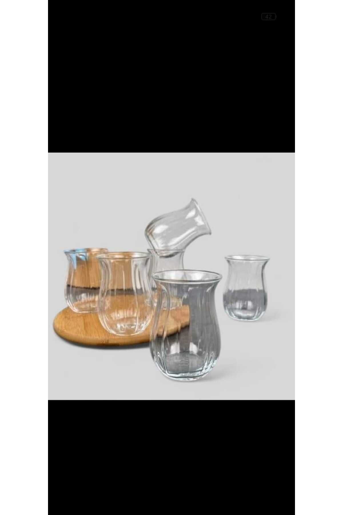 kurt41-Linka 6 Tea Glasses - 145 ml 1