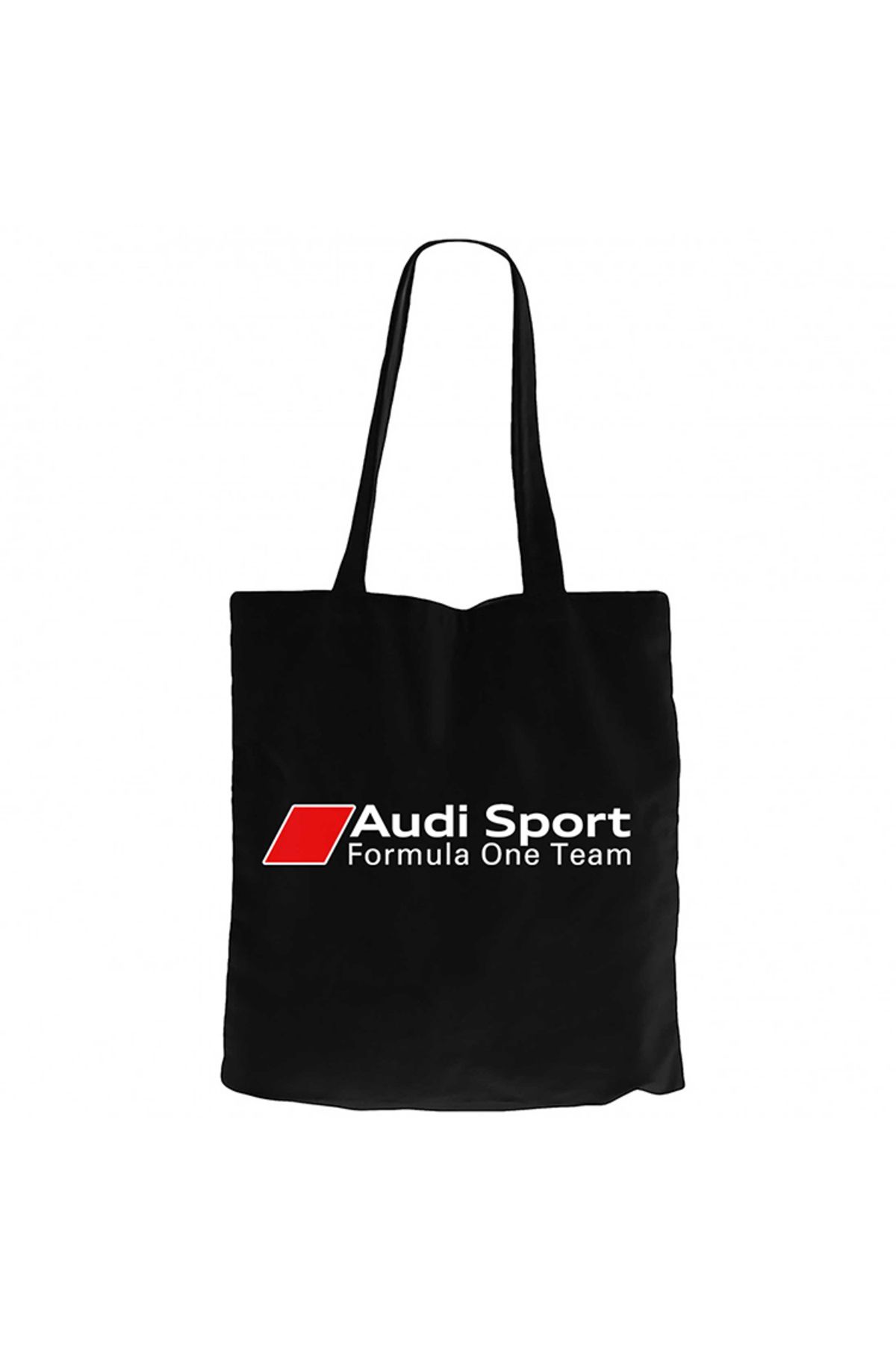 Z zepplin F1 Audi Formula One Siyah Kanvas Bez Çanta